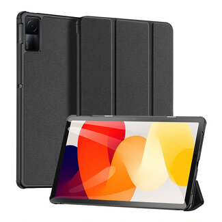 Dux Ducis Dux Ducis - Tablet hoes geschikt voor Xiaomi Redmi Pad SE 11 - Domo Tri-fold Case - Auto Wake/Sleep functie - Zwart
