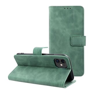 Case2go Case2go - Telefoonhoesje geschikt voor iPhone 11 - Wallet Book Case - Met Magnetische Sluiting - Groen
