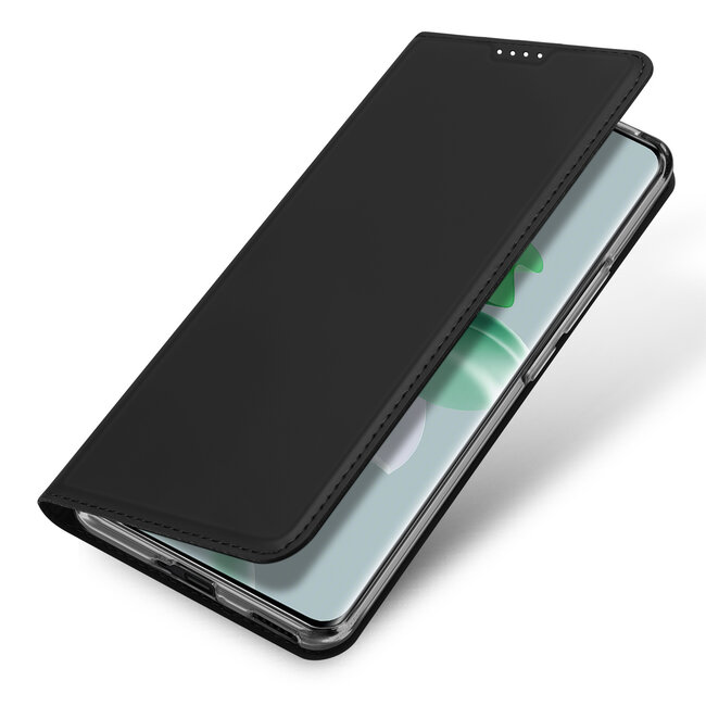Dux Ducis - Telefoon Hoesje geschikt voor de OPPO Reno11 - Skin Pro Book Case - Zwart