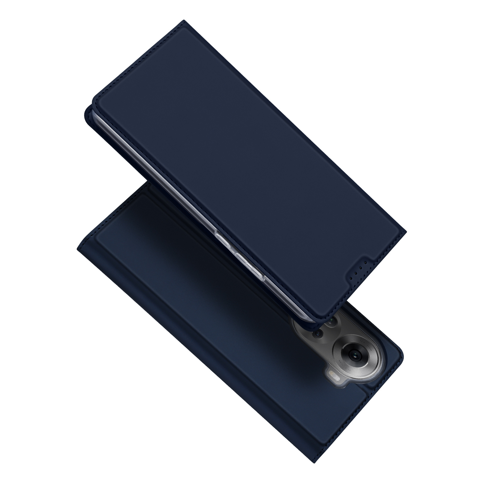 Dux Ducis - Telefoon Hoesje geschikt voor de OPPO Reno11  - Skin Pro Book Case - Blauw afbeelding