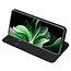 Dux Ducis - Telefoon Hoesje geschikt voor de OPPO Reno11 Pro - Skin Pro Book Case - Zwart