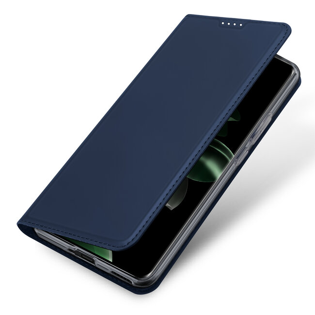 Dux Ducis - Telefoon Hoesje geschikt voor de OPPO Reno11 Pro - Skin Pro Book Case - Blauw