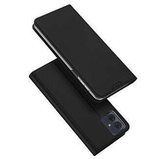 Dux Ducis Dux Ducis - Telefoon Hoesje geschikt voor de Motorola Moto G54 - Skin Pro Book Case - Zwart