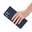 Dux Ducis - Telefoon Hoesje geschikt voor de Motorola Moto G14 - Skin Pro Book Case - Blauw