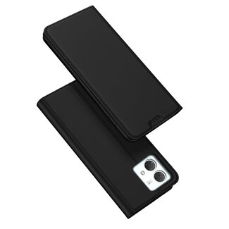 Dux Ducis Dux Ducis - Telefoon Hoesje geschikt voor de Motorola Moto G84 - Skin Pro Book Case - Zwart