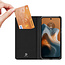 Dux Ducis - Telefoon Hoesje geschikt voor de Motorola Moto G34/G45 - Skin Pro Book Case - Zwart