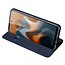 Dux Ducis - Telefoon Hoesje geschikt voor de Motorola Moto G34/G45 - Skin Pro Book Case - Blauw
