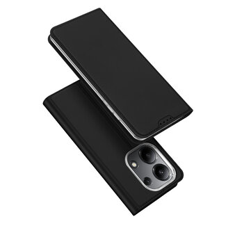 Dux Ducis Dux Ducis - Telefoon Hoesje geschikt voor de Xiaomi Redmi Note 13 4G - Skin Pro Book Case - Zwart