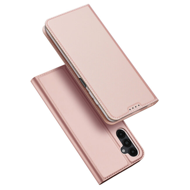Dux Ducis - Telefoon Hoesje geschikt voor de Samsung Galaxy A25 5G - Skin Pro Book Case - Roze