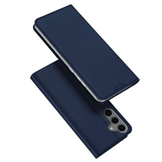 Dux Ducis Dux Ducis - Telefoon Hoesje geschikt voor de Samsung Galaxy A35 5G - Skin Pro Book Case - Blauw