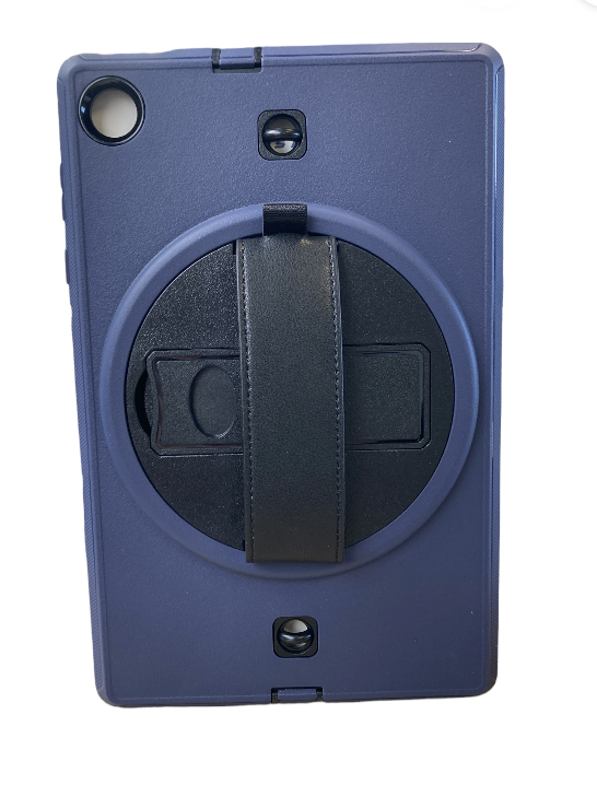 Tablet hoes voor Lenovo Tab M10 Plus (2de generatie) - Hand Strap Armor Case - Met Schouderriem - 10.3 inch (TB-X606) - Blauw afbeelding