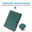 Case2go - Tablet hoes geschikt voor OnePlus Pad Go/ Oppo Pad Air2/Oppo Pad Neo - Tri-fold Case - Auto/Wake functie - Donker Groen