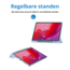 Case2go - Tablet hoes geschikt voor Xiaomi Redmi Pad SE (2023) - Acrylic Trifold case met Pencil houder - Licht Blauw