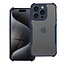 Case2go - Hoesje geschikt voor Apple iPhone 12 Pro - Shockproof Back Cover - Anti Drop Case - Donker Blauw
