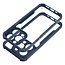 Case2go - Hoesje geschikt voor Apple iPhone 12 Pro - Shockproof Back Cover - Anti Drop Case - Donker Blauw