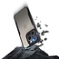 Case2go - Hoesje geschikt voor Apple iPhone 12 Pro - Shockproof Back Cover - Anti Drop Case - Zwart