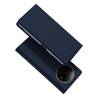 Dux Ducis Dux Ducis - Telefoon Hoesje geschikt voor de Xiaomi Redmi A3/Redmi A3X/Poco C61 - Skin Pro Book Case - Blauw