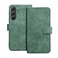 Case2go - Telefoonhoesje geschikt voor Samsung Galaxy A54 5G - Wallet Book Case - Met Magnetische Sluiting - Groen