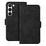 Case2go - Telefoonhoesje geschikt voor Samsung Galaxy S23 Plus - Wallet Book Case - Met Magnetische Sluiting - Zwart