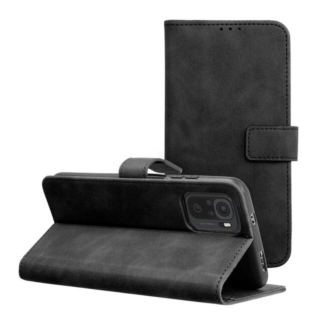 Case2go - Telefoonhoesje geschikt voor Xiaomi Redmi Note 11 Pro / 11 Pro 5G - Wallet Book Case - Met Magnetische Sluiting - Zwart