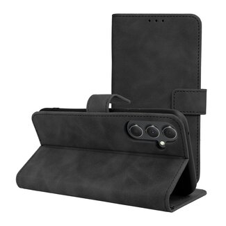 Case2go Case2go - Telefoonhoesje geschikt voor Xiaomi Redmi Note 12 4G - Wallet Book Case - Met Magnetische Sluiting - Zwart
