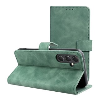 Case2go Case2go - Telefoonhoesje geschikt voor Xiaomi Redmi Note 12 4G - Wallet Book Case - Met Magnetische Sluiting - Groen
