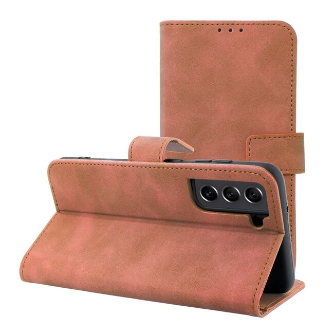 Case2go - Telefoonhoesje geschikt voor Samsung Galaxy A53 5G - Wallet Book Case - Met Magnetische Sluiting - Bruin