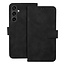 Case2go - Telefoonhoesje geschikt voor Samsung Galaxy A23 5G - Wallet Book Case - Met Magnetische Sluiting - Zwart