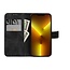 Case2go - Telefoonhoesje geschikt voor Samsung Galaxy S23 - Wallet Book Case - Met Magnetische Sluiting - Zwart