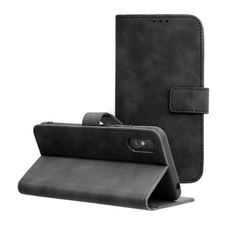 Case2go Case2go - Telefoonhoesje geschikt voor Xiaomi Redmi 9A - Wallet Book Case - Met Magnetische Sluiting - Zwart