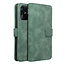 Case2go - Telefoonhoesje geschikt voor Xiaomi Redmi 10C - Wallet Book Case - Met Magnetische Sluiting - Groen