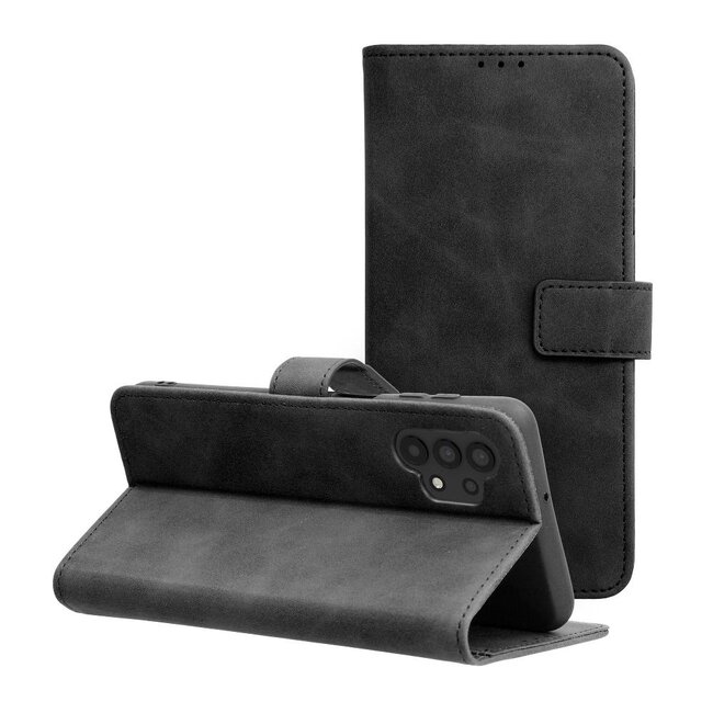 Case2go - Telefoonhoesje geschikt voor Samsung Galaxy A32 5G - Wallet Book Case - Met Magnetische Sluiting - Zwart