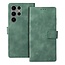 Case2go - Telefoonhoesje geschikt voor Xiaomi Redmi Note 12 Pro Plus 5G - Wallet Book Case - Met Magnetische Sluiting - Groen