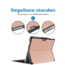 Case2go - Hoes geschikt voor Microsoft Surface Pro 10 - 13 inch Cover - Book Case met Stand Functie - Rose Goud