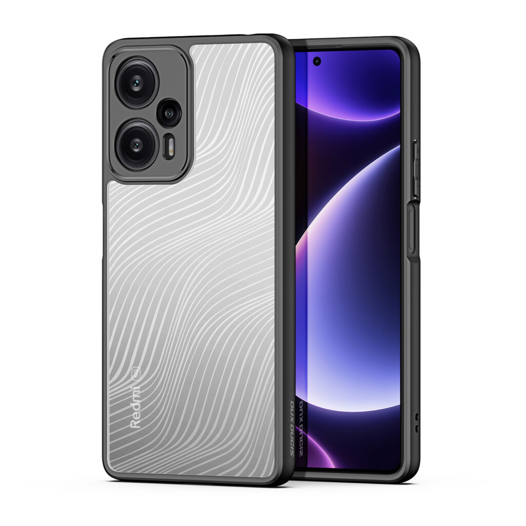 Dux Ducis - Telefoon Hoesje geschikt voor de Xiaomi Redmi Turbo 3 - Back Cover - Aimo Series - Zwart afbeelding
