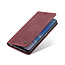 Caseme - Hoesje geschikt voor Oppo A78 4G - Wallet Book Case - Magneetsluiting - Rood