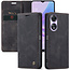 Caseme - Hoesje geschikt voor Oppo A78 4G - Wallet Book Case - Magneetsluiting - Zwart