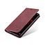 Caseme - Telefoonhoesje geschikt voor Samsung Galaxy S24 Plus - Wallet Book Case - Met Magnetische Sluiting - Rood