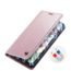 CaseMe - Telefoonhoesje geschikt voor Samsung Galaxy A35 5G - Flip Wallet Case - Magneetsluiting - Roze