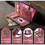 CaseMe - Hoesje geschikt voor Samsung Galaxy S24 - Vintage Wallet Book Case Ritssluiting - Met Magneetsluiting - Rood