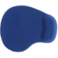 Case2go Muismat met Gel Polssteun - Muismatten - Muismat Ergonomisch - Anti Slip - Afmetingen 19 x 23 cm - Donker Blauw