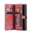 CaseMe - Telefoonhoesje geschikt voor Samsung Galaxy A15 - 2 in 1 Book Case en Back Cover - Rood