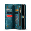 CaseMe - Telefoonhoesje geschikt voor Samsung Galaxy A15 - 2 in 1 Book Case en Back Cover - Blauw