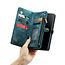 CaseMe - Telefoonhoesje geschikt voor Samsung Galaxy A15 - 2 in 1 Book Case en Back Cover - Blauw