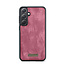 CaseMe - Telefoonhoesje geschikt voor Samsung Galaxy A35 - 2 in 1 Book Case en Back Cover - Rood