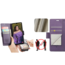 CaseMe - Hoesje geschikt voor Samsung Galaxy A35 5G - Retro Wallet Book Case - Met Magnetische Sluiting - Paars