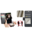 CaseMe - Hoesje geschikt voor Samsung Galaxy A25 5G - Retro Wallet Book Case - Met Magnetische Sluiting - Zwart
