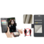CaseMe - Hoesje geschikt voor Samsung Galaxy A35 5G - Retro Wallet Book Case - Met Magnetische Sluiting - Zwart