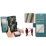 CaseMe - Hoesje geschikt voor Samsung Galaxy A25 5G - Retro Wallet Book Case - Met Magnetische Sluiting - Groen