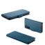 CaseMe - Hoesje geschikt voor Samsung Galaxy A35 5G - Retro Wallet Book Case - Met Magnetische Sluiting - Blauw